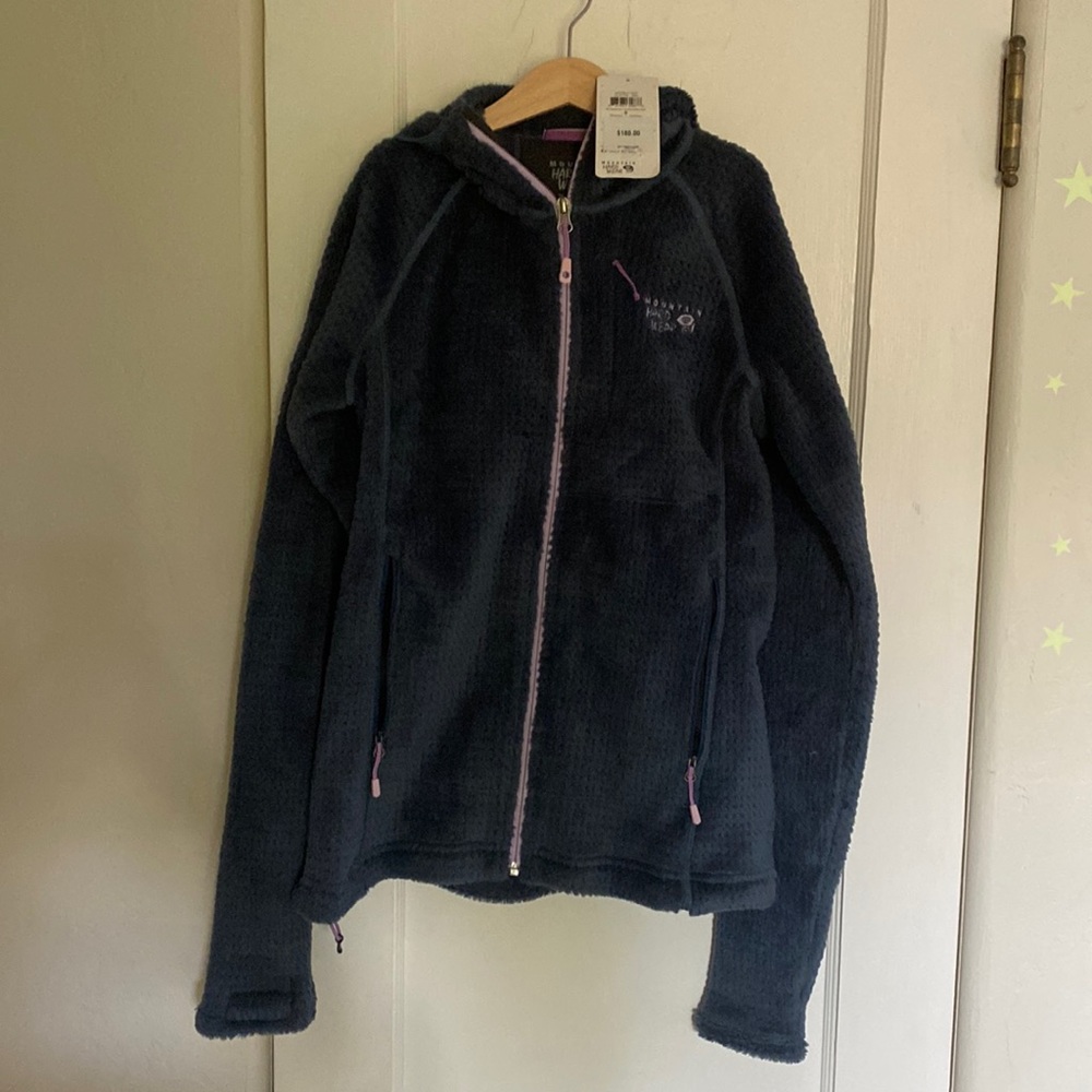 Women’s soft Mountain Hard Wear jacket.